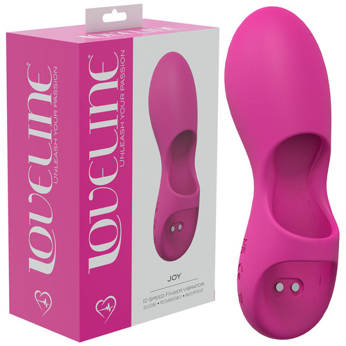 LOVELINE Joy - Pink Pink USB Rechargeable Finger Stimulator