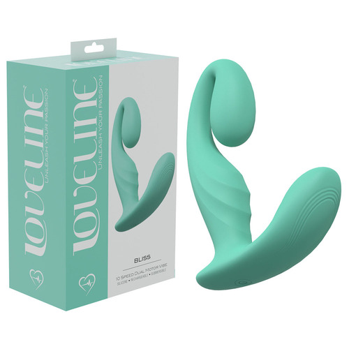 LOVELINE Bliss - Green Green 11.5 cm USB Rechargeable Vibrator