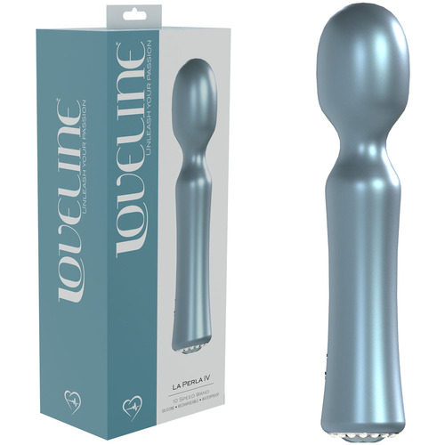 Loveline La Perla Iv  Pearlescent  19.2cm Usb Rechargeable Massage Wand