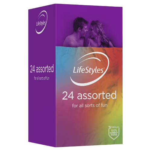 LifeStyles Assorted Condoms x24 
