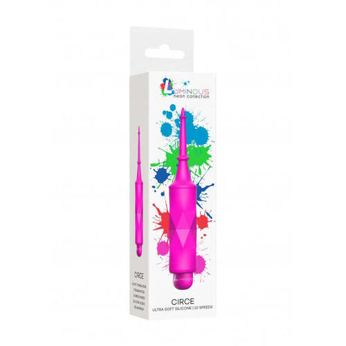 Circe - ABS Bullet With Silicone Sleeve - 10-Speeds - Fuchsia