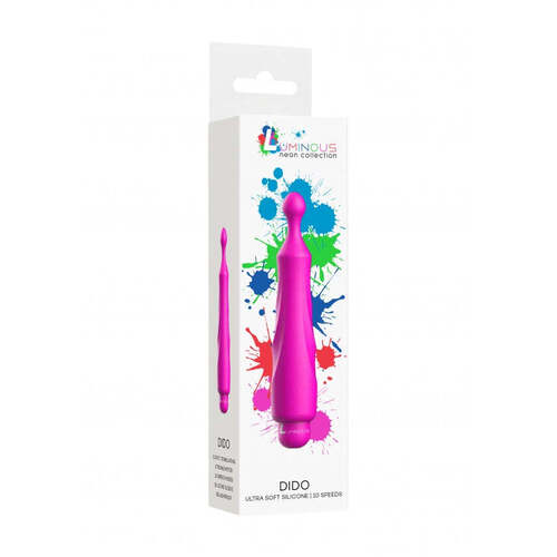 Dido - ABS Bullet With Silicone Sleeve - 10-Speeds - Fuchsia