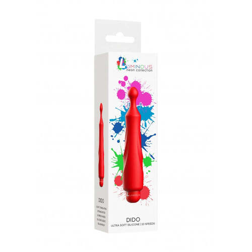 Dido - ABS Bullet With Silicone Sleeve - 10-Speeds - Red