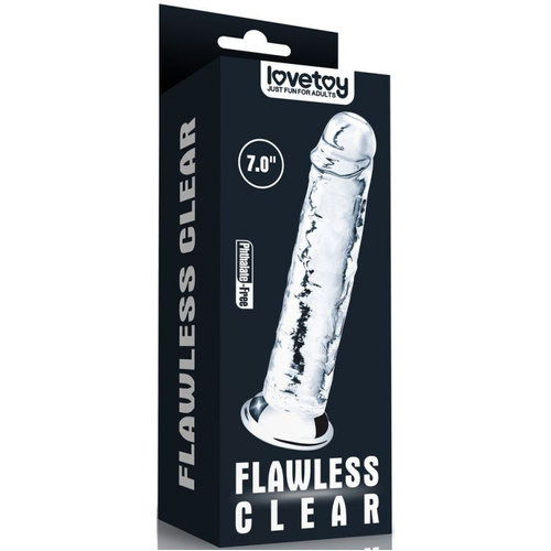 7" Clear Dildo