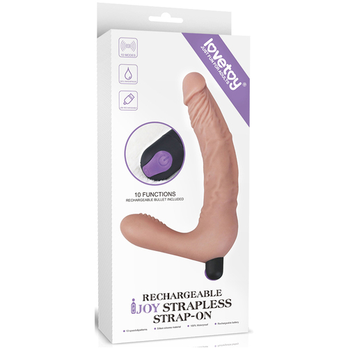 Vibrating Strapless Strap On