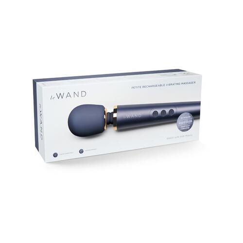 Le Wand Petite Rechargeable Massager Navy