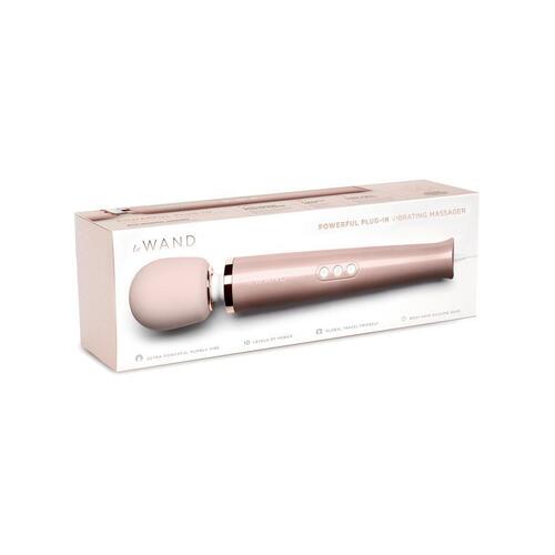 Le Wand Plug-in Vibrating Massager Rose Gold