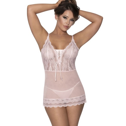 Lace Chemise and G-String M