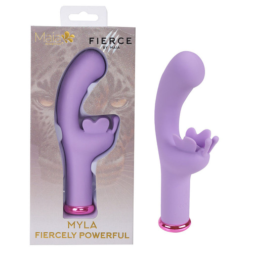 Maia MYLA - Lavender Lavender 15.9 cm USB Rechargeable Butterfly Vibrator
