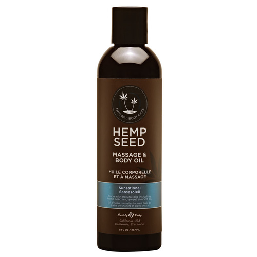 Berries Hemp Massage Oil 237ml