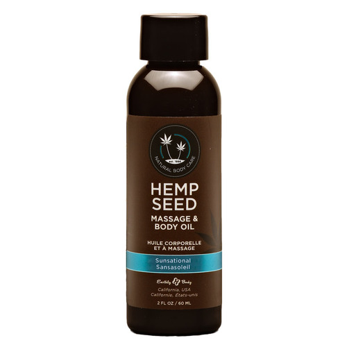 Wood Hemp Massage Oil 237ml