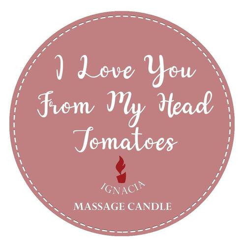 Tomatoes Massage Candle
