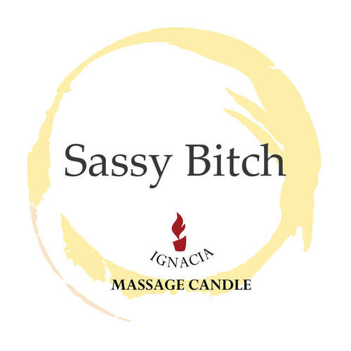 Massage Candle - Sassy Bitch - 150g