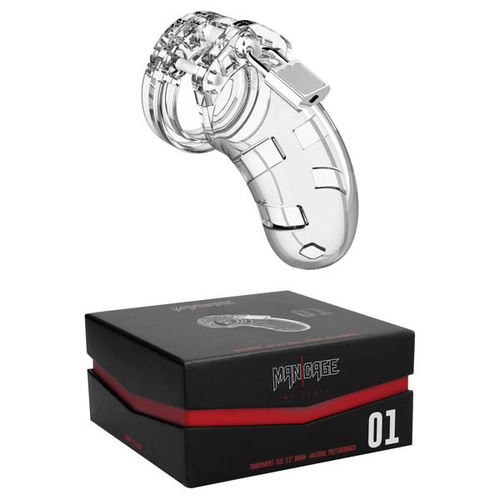 3.5" Chastity Cage Model 01