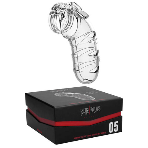 5.5" Chastity Cage Model 05