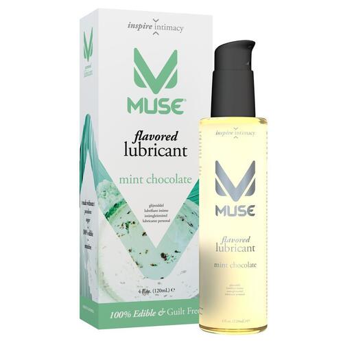 Muse Flavored Mint Chocolate 4 Oz / 120 ml (Flavoured Lubricant)