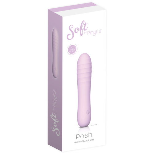 Soft By Playful Posh Rechargeable Vibrator