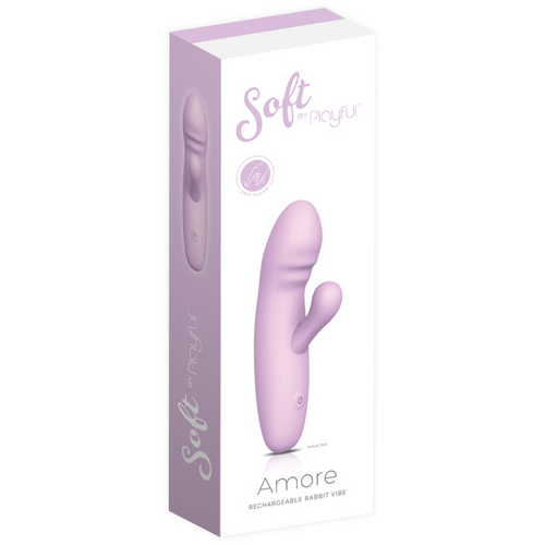 Soft By Playful Amore Rechargeable Rabbit Vibrator