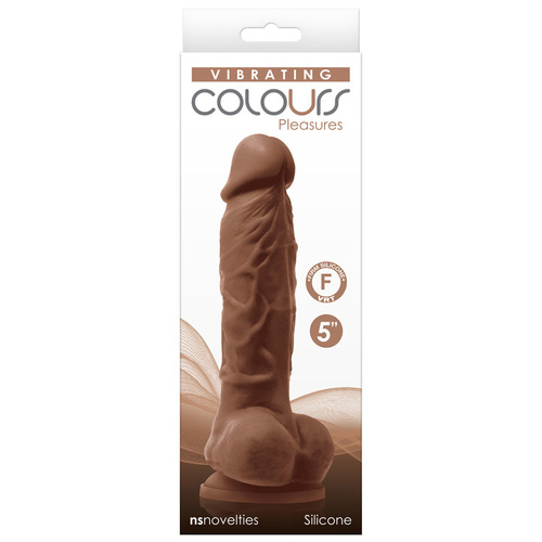 5" Vibrating Cock + Balls