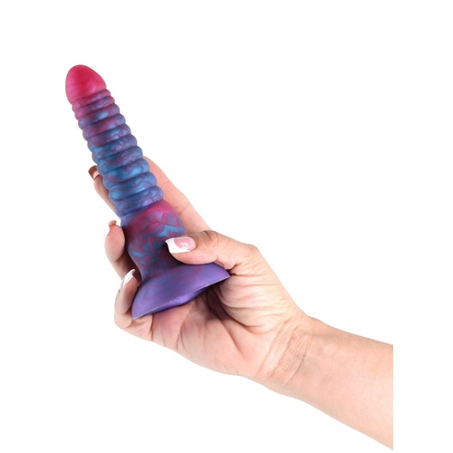 Colours Stacked 6in. Dildo Pink/Blue