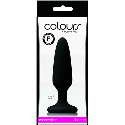 3" Small Black Butt Plug