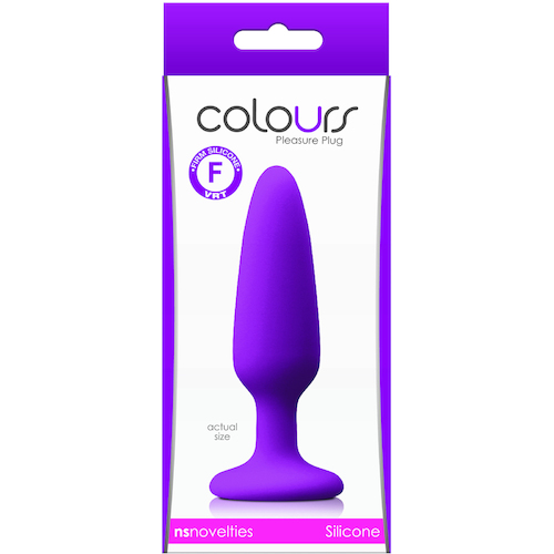 3" Small Purple Plug