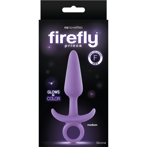 Prince Medium Glowing Butt Plug + Ring