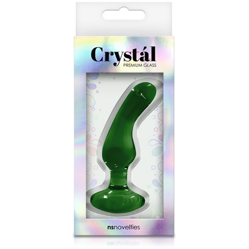 Glass P-Spot Butt Plug