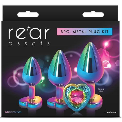 Jeweled Heart Anal Trainer Kit