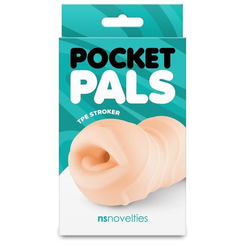 Pocket Pals Mouth Stroker White