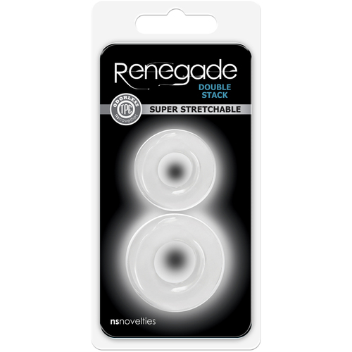 Double Stack Cock Rings x2