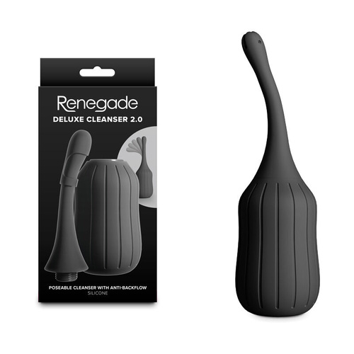 Renegade Deluxe Cleanser 2.0 - Black Black Unisex Douche