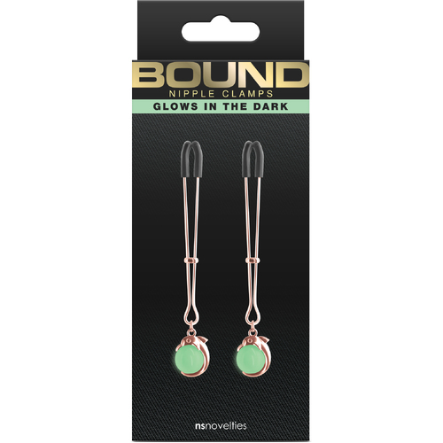 Bound Nipple Clamps G1 Rose Gold