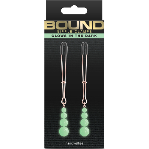 Bound Nipple Clamps G2 Rose