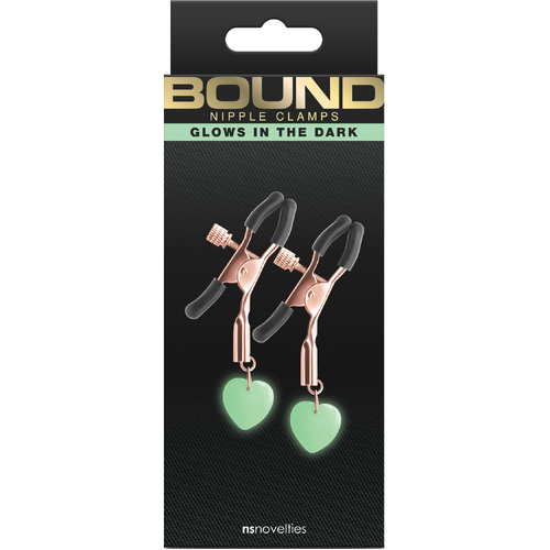 Bound Nipple Clamps G3 Rose Gold
