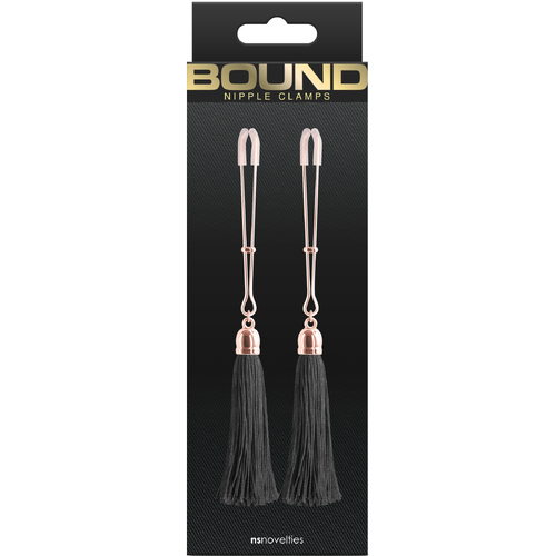 Bound Nipple Clamps T1 Black