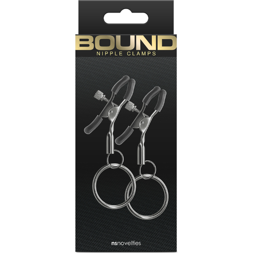 Bound Nipple Clamps C2 Gunmetal