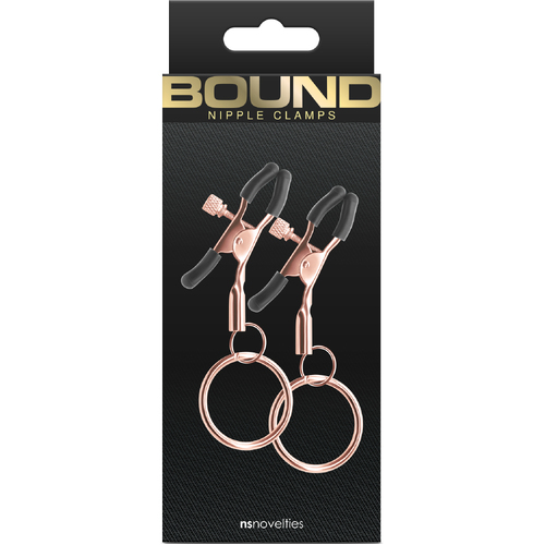 Bound Nipple Clamps C2- Rose Gold