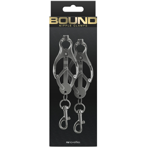 Bound Nipple Clamps C3 Gunmetal