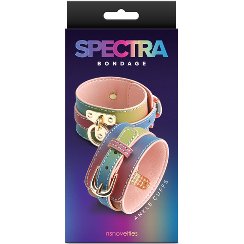 Spectra Bondage Ankle cuff Rainbow