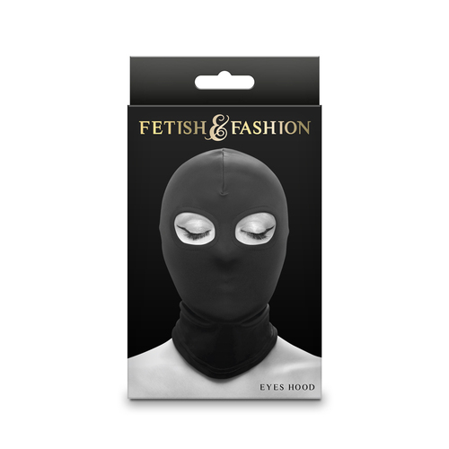 Fetish & Fashion - Eyes Hood - Black Black Hood