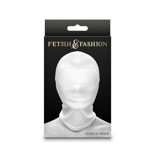 Fetish & Fantasy - Closed Hood - White White Hood