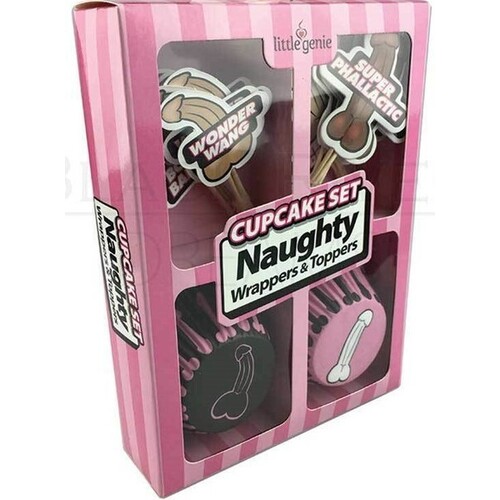 Naughty Cupcake Set (24 X Pack)