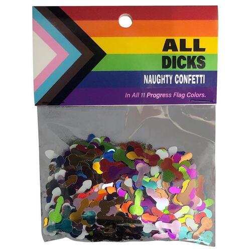 All Dicks Naughty Confetti