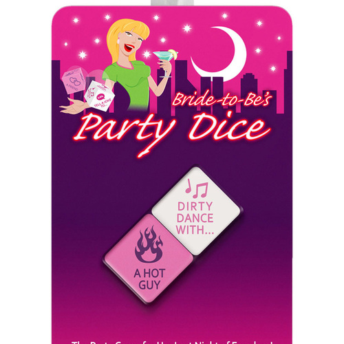 Bride-To-Be Party Dice