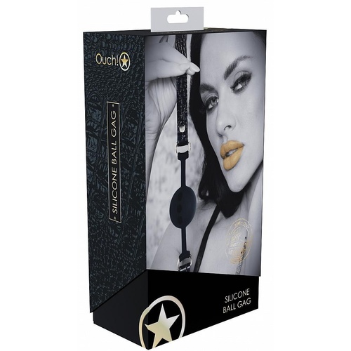 Ouch! Rome Collection Silicone Ball Gag