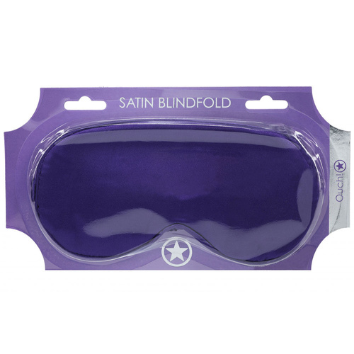 OUCH! Satin Mask - Purple Purple Eye Mask