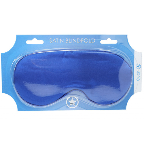OUCH! Satin Mask - Royal Blue Royal Blue Eye Mask