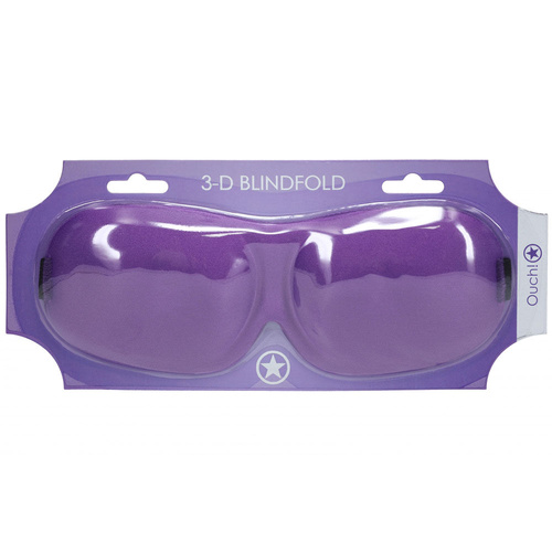 OUCH! 3D Mask - Purple Purple Eye Mask