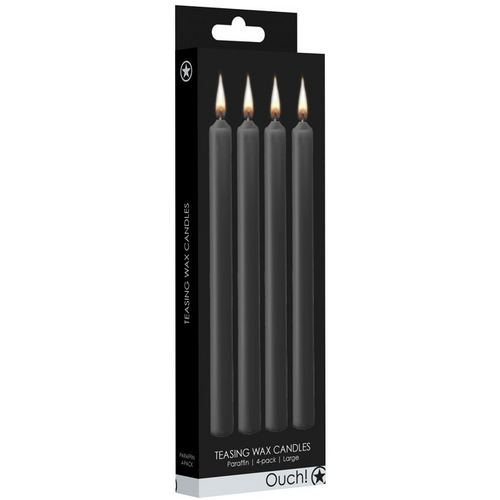 Large Teasing Wax Drip Candles x4